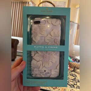 Kate spade iPhone 8 plus/7 plus flexible hard shell case